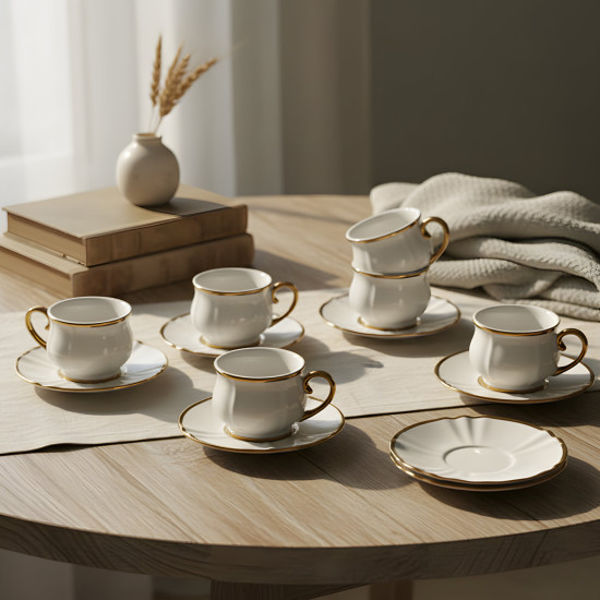 Coffee Cup Set 12 Pieces